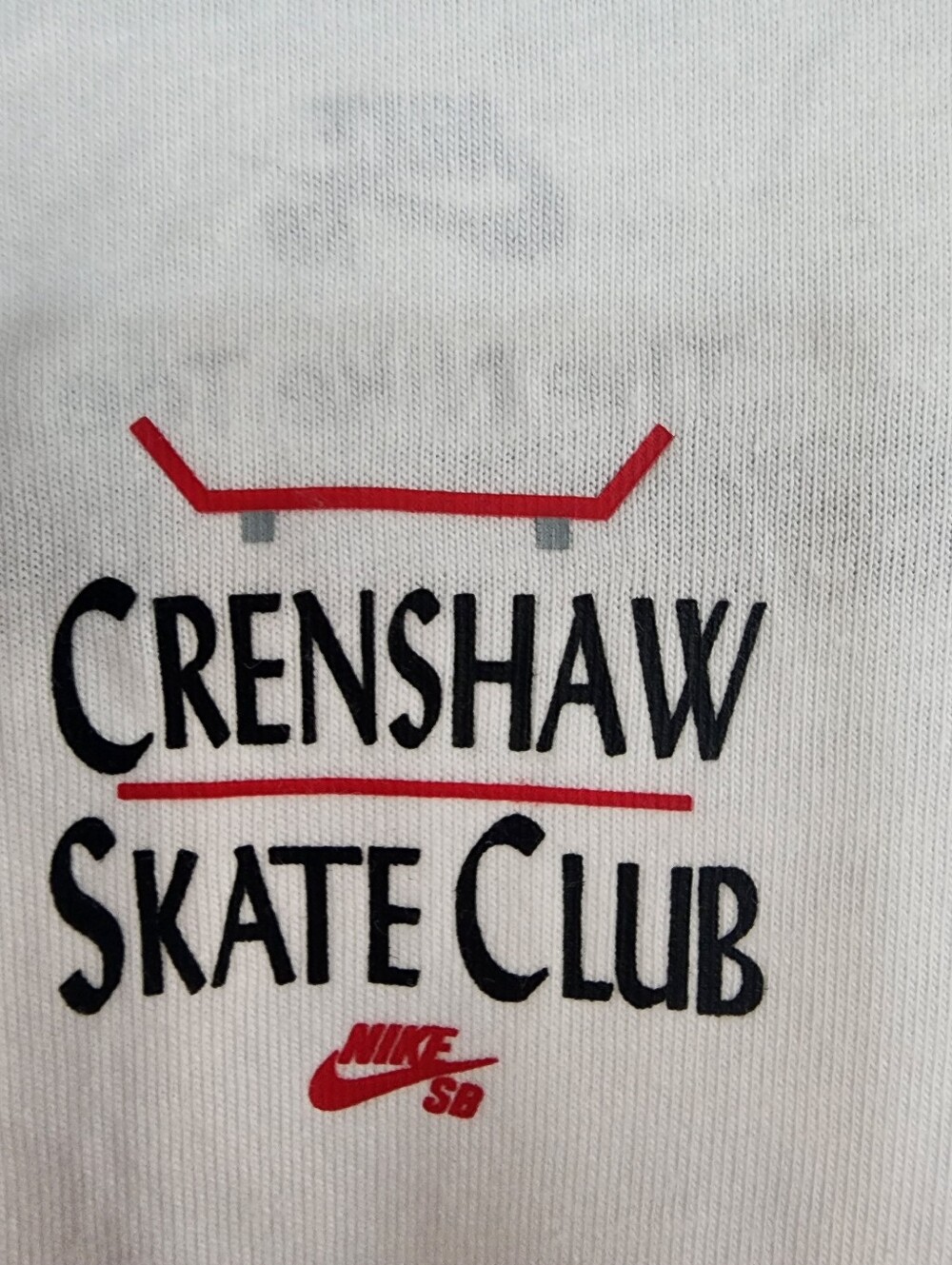 Nike SB Crenshaw Skate Club Graphic Tee White Men’s XL NWT - Picture 9 of 10